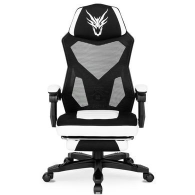 Стул офисный поворотный MEBEL ELITE BING Белый / черный
