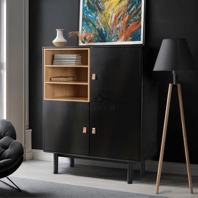 Комод MEBEL ELITE VEDDE Чорний