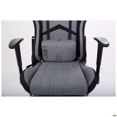 Компьютерное кресло VR Racer Textile Craft AMF серый/черный фотография