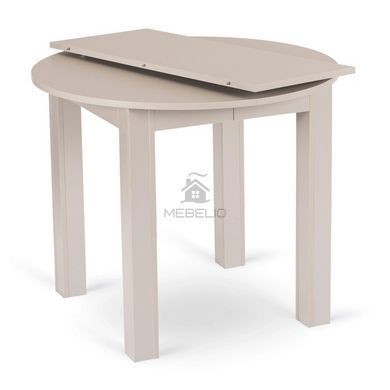 Стол раскладной круглый MEBEL ELITE HARRY 102(142)х102 см Кашемир