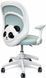 Крісло обертове дитяче з підставкою для ніг PERFECT KIDS PANDA GREEN Perfect Home Україна Зелений