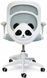 Крісло обертове дитяче з підставкою для ніг PERFECT KIDS PANDA GREEN Perfect Home Україна Зелений