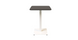 Стіл TETRA LIGHT Lovko 60x60 Чорний/Білий
