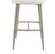 Напівбарний стілець B-236 Vetro маршмеллоу + капучино