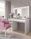 Стол туалетный письменный Perfect Home Ада/Ada 5S/120 с 5 ящиками Белый мат