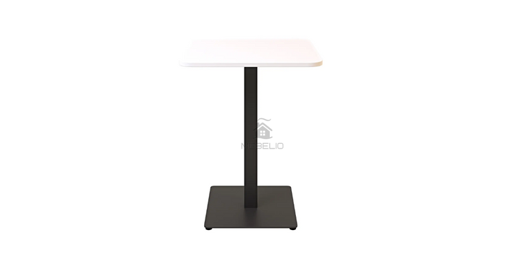 Стіл TETRA LIGHT Lovko 60x60 Білий/Чорний