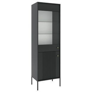 Вітрина SOFT MEBEL ELITE 180 Чорний фотографія