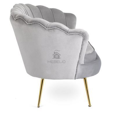 Софа  MEBEL ELITE ZENDAYA 138 см Сірий