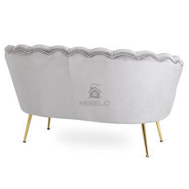 Софа  MEBEL ELITE ZENDAYA 138 см Сірий