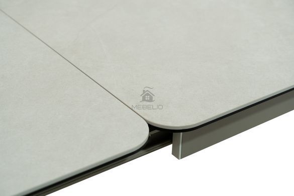 Керамический стол Тревизо TML-1350 140(200)x90 Vetro сахара + бежевый фотография