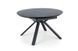 Стол раскладной VERTIGO Halmar 130/180x130 Черный / Мрамор