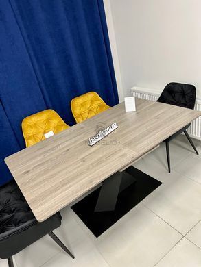 Стол раскладной TML-680 VETRO 160(200)x90 Пепельный Дуб фотография