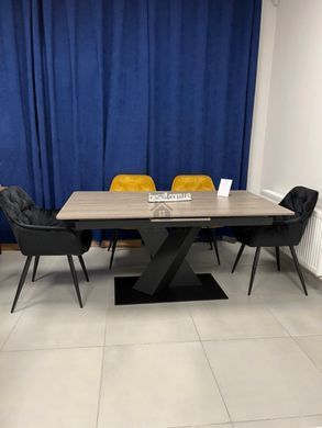 Стол раскладной TML-680 VETRO 160(200)x90 Пепельный Дуб фотография