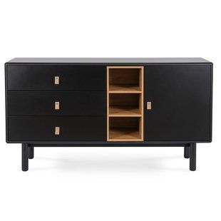 Комод MEBEL ELITE CASTILLO Черный фотография