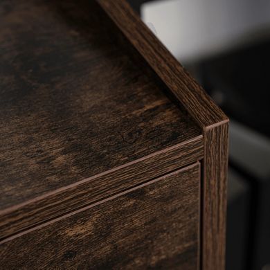 Письмовий стіл MEBEL ELITE ICE 133 см Дуб Рустик