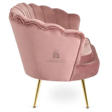 Софа  MEBEL ELITE ZENDAYA 138 см Рожевий