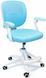 Крісло обертове дитяче з підставкою для ніг PERFECT KIDS BLUE Perfect Home Україна Блакитний