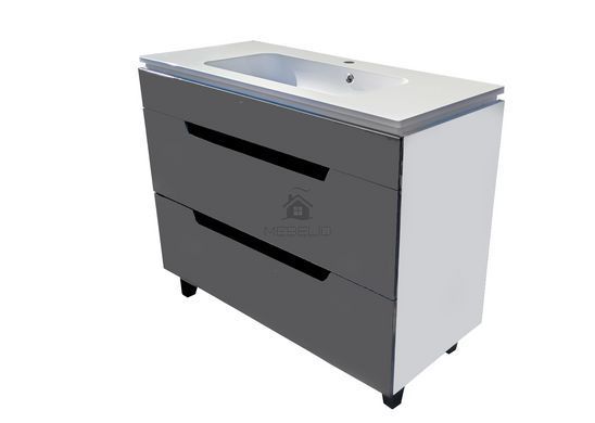 Тумба Poli под умывальник Frate 100 Ш2 Гранит