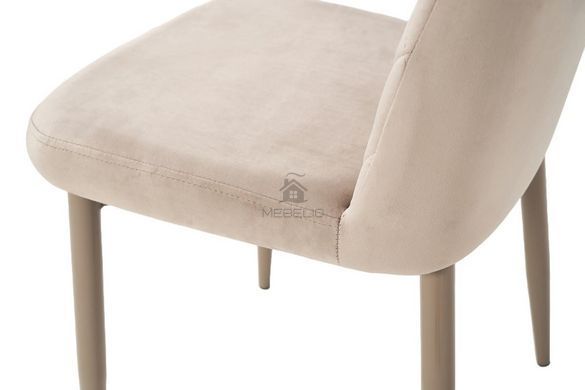 Стілець N-44 Velvet Vetro Капучино фотографія