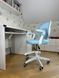Крісло обертове дитяче з підставкою для ніг PERFECT KIDS BLUE Perfect Home Україна Блакитний