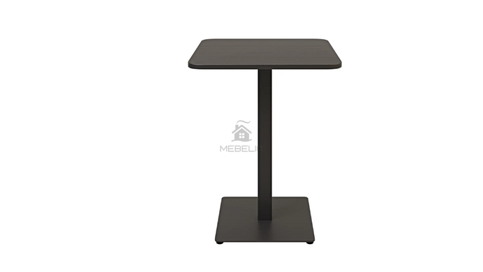 Стол TETRA LIGHT Lovko 60x60 Черный/Черный