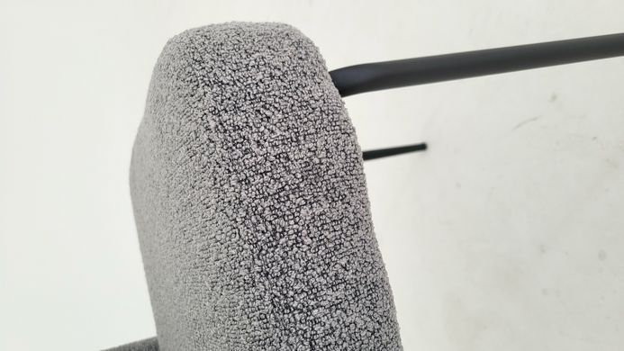 Стул M-200 Vetro Букле Серый Черный фотография