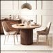 Стіл  MEBEL ELITE 120(160)x120 AURELIO Травертин