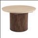 Стіл  MEBEL ELITE 120(160)x120 AURELIO Травертин