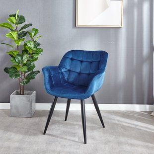 Кресло ELEGANTE Velvet Intarsio Синий фотография