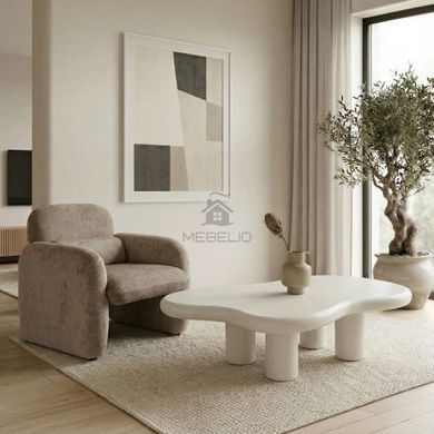 Журнальный столик MEBEL ELITE PLAYA 117x76  Белый