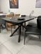 Стіл розкладний PALERMO BLACK MARBLE Concepto 140(200)x90 Кераміка Матовий Чорний