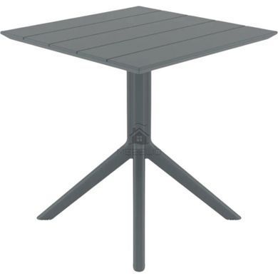 Cтол Siesta Onto Paris Table 70 Dark Grey фотография