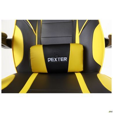 Комп'ютерне крісло VR Racer Dexter Webster AMF Чорний/жовтий
