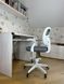 Крісло обертове дитяче з підставкою для ніг PERFECT KIDS GRAY Perfect Home Україна Сірий