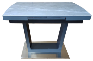 Стол Раскладной DT 8073 SMALL DAOSUN 100(140)x70 Керамика Серый фотография