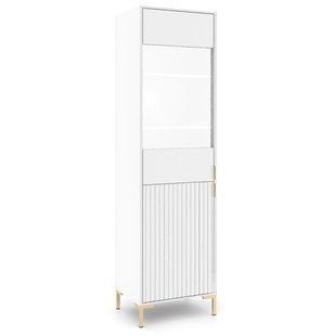 Вітрина TORELLO MEBEL ELITE 190 Білий фотографія