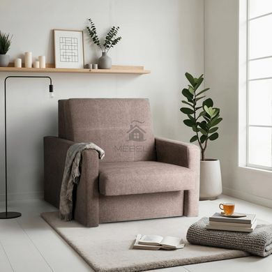Кресло раскладное MEBEL ELITE MILAN 1, 98 см MEBEL ELITE Беж/ткань