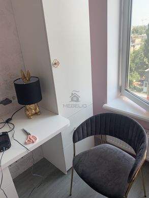 Стілець LIRA Velvet Signal Сірий фотографія