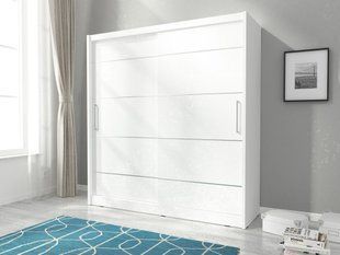 Шафа-купе Perfect Home Мая Алю / Maja Alu 200 2-дверна Білий