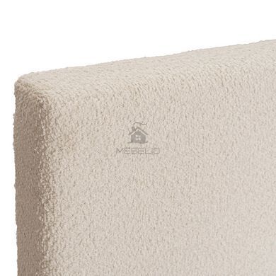 Кровать двуспальная MEBEL ELITE KIOTO 140x200 см Кремовая фотография