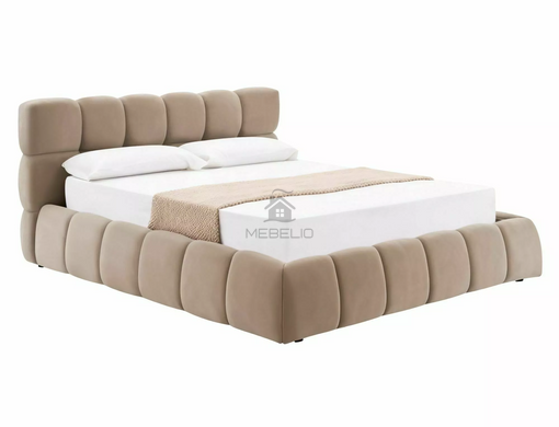 Кровать PARMA VELVET Signal 140x200 Темный Беж фотография