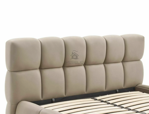 Кровать PARMA VELVET Signal 140x200 Темный Беж фотография