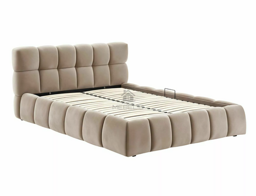 Кровать PARMA VELVET Signal 140x200 Темный Беж фотография