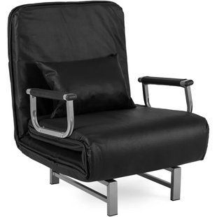 Кресло раскладное MEBEL ELITE DARK ткань Черный