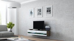 ТВ Тумба VIGO RTV Cama 140 New Лате Мат / Білий Глянець фотографія