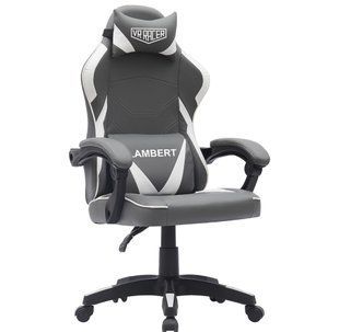Компьютерное кресло VR Racer Dexter Lambert AMF Серый-белый фотография