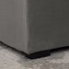 Кровать бархатная MEBEL ELITE MANDA Velvet 140x200 см Серый