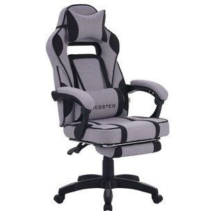 Компьютерное кресло VR Racer Textile Webster AMF серый/черный фотография
