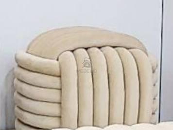 Пуф MEBEL ELITE MAGMA Крем