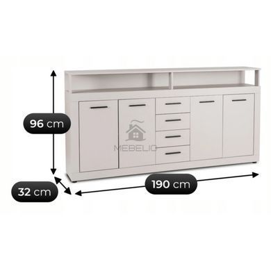 Комод MEBEL ELITE BLAGO 190 Кашемир фотография